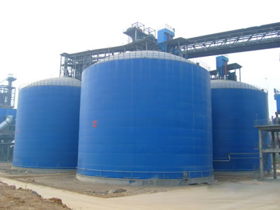 诸城水泥钢板库改造